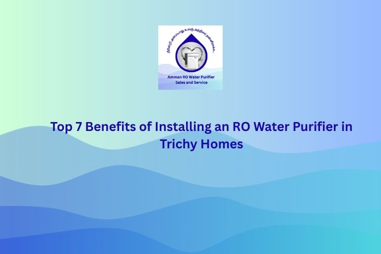 image with water purifier for trichy