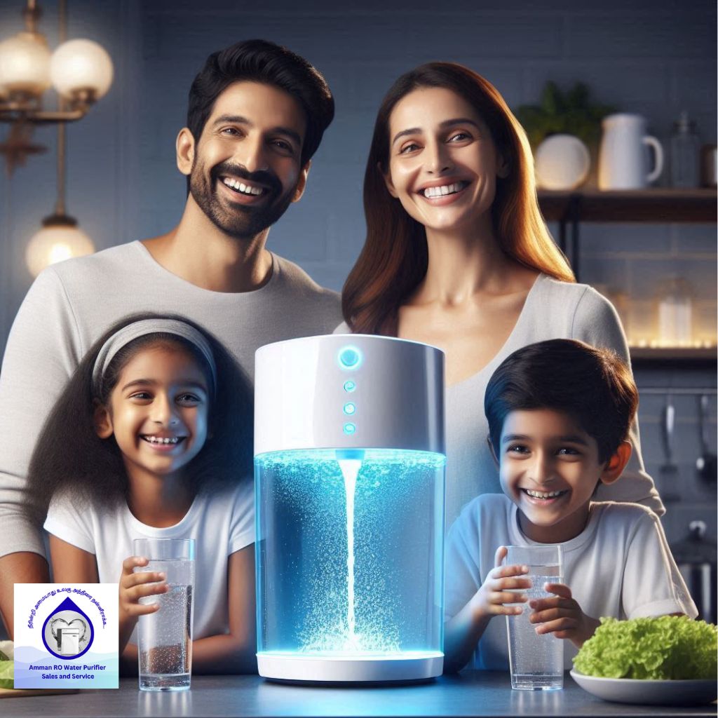 trichy family with amman ro water purifier